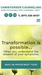 Mobile Screenshot of christensencounseling.com